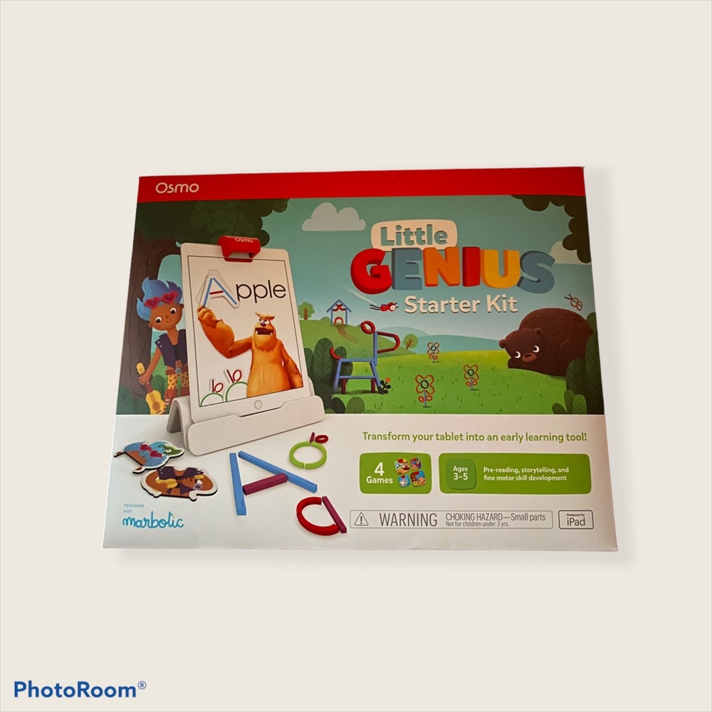 Brand New Osmo Little Genius Starter Kit Ages 3-5